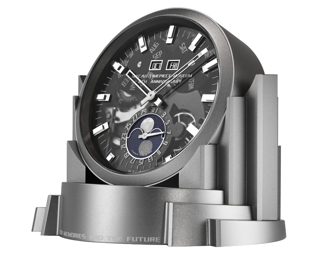 Unique piece 丨KUBERNET Secular Perpetual Calendar Desk Clock